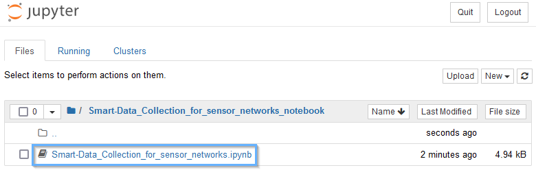 Jupyter File Manager in repo