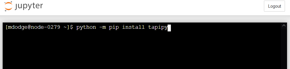 Install Tapipy