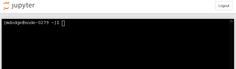 Jupyter Terminal